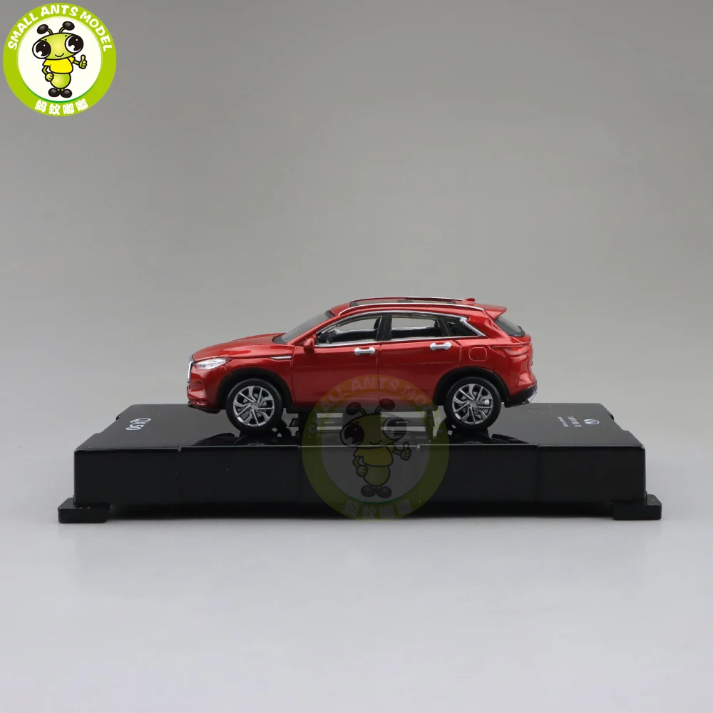 1/64 для Nissan, Infiniti QX50 литой модельный автомобиль игрушка джип подарки для мальчиков и девочек