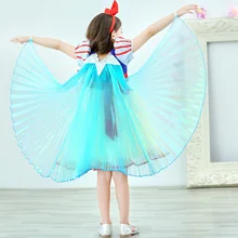 Костюмы Эльзы и Эльзы; платье принцессы Анны для девочек; вечерние платья с рюшами и накидкой; Одежда для девочек; летнее платье