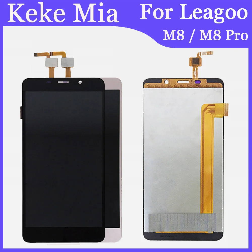 100% протестированный ЖК дисплей 5 7 ''для Leagoo M8 Pro + дигитайзер сенсорного экрана
