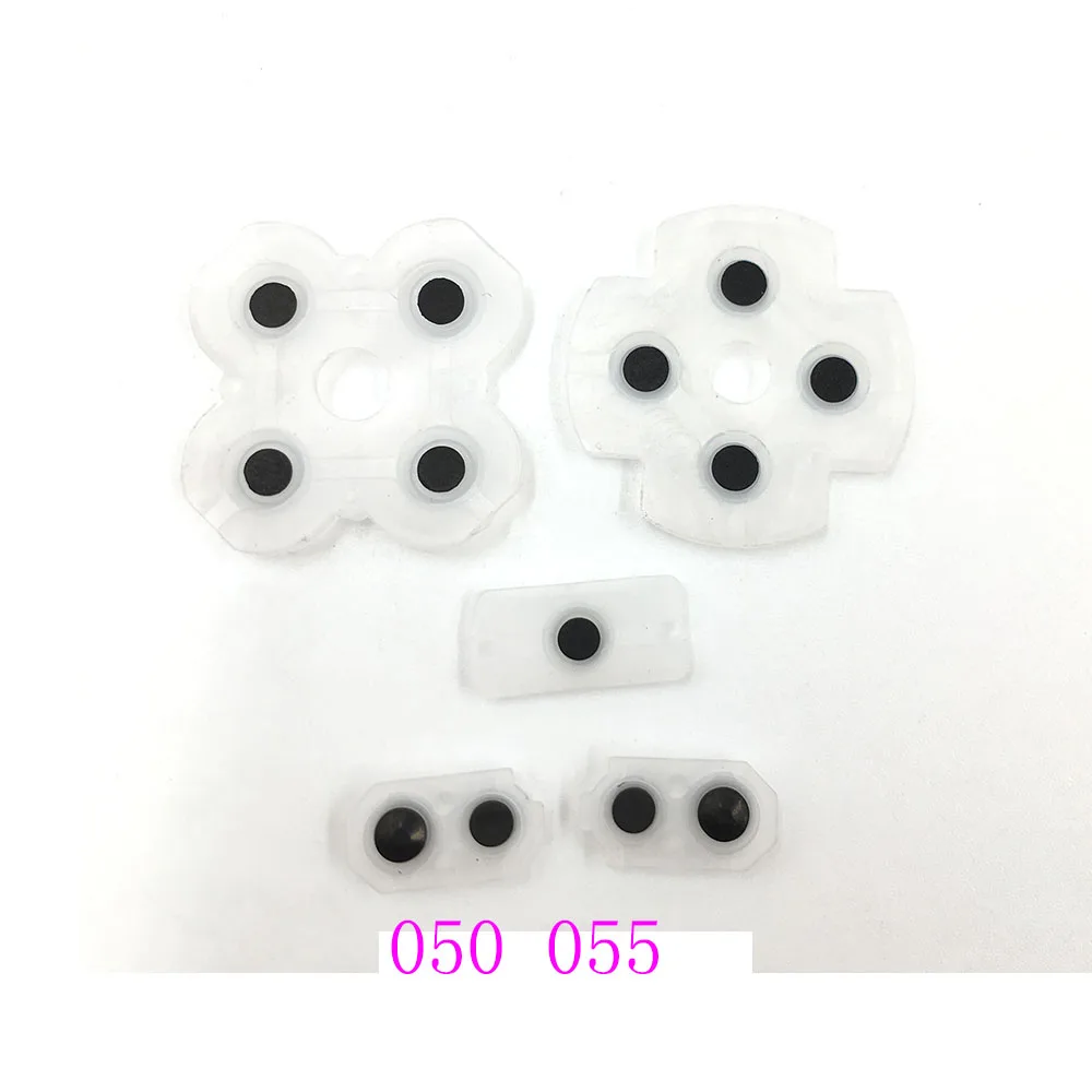 50 наборов для JDS-001 JDS-011 JDS-030 040 055 силиконовая резиновая Кнопка свяжитесь мониторов Набор для PS4 контроллер