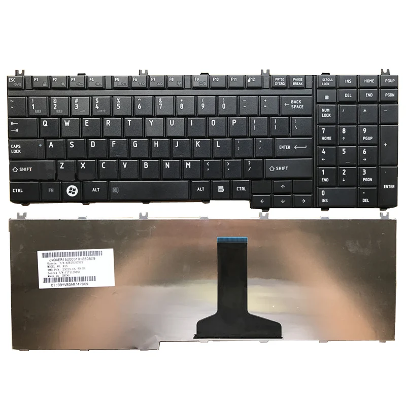 Free Shipping!! 1pc New Laptop Keyboard For Toshiba Dynabook