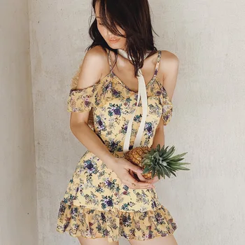

One-Piece Swimsuits Swimwear 2019 Bathing Suit High Waist Swimsuit Women One Piece Bikinis Female 2018 Dress Style Hot Beach