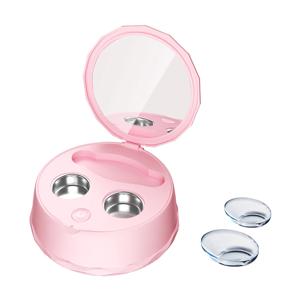 Ultrasonic Contact Lens Cleaner For lenses Stainless Steel Tank