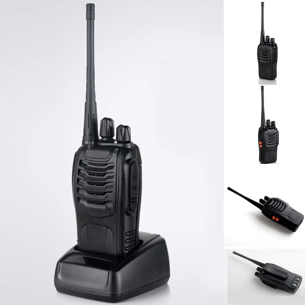 400-470MHz Interphone 16CH портативный двухсторонний Walkie 5W 2-6 km черный 1500 mAh Talkies 3,7 V литиевая батарея