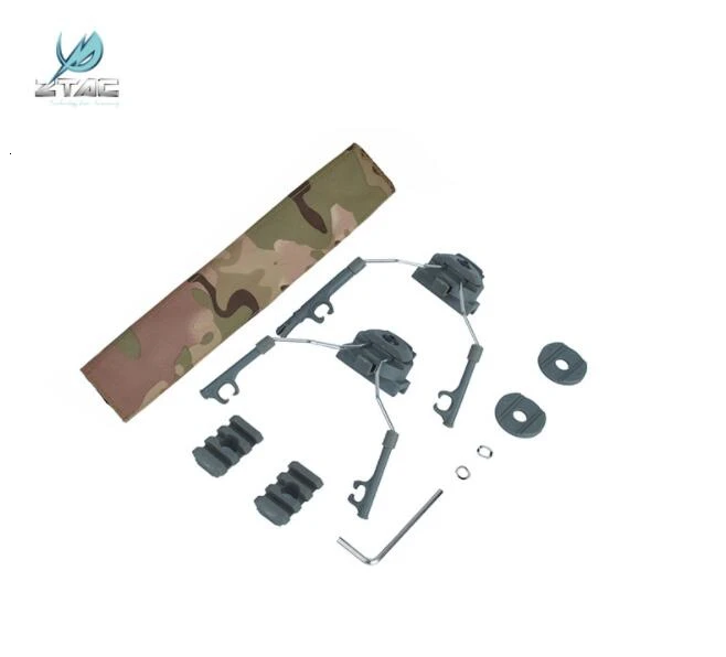Z-tac тактические наушники COMTAC II авиационная гарнитура с быстрой воздушной подушкой конвертер военные cs тактические наушники руководство Z031/Z032/Z034 - Цвет: Z046-FG