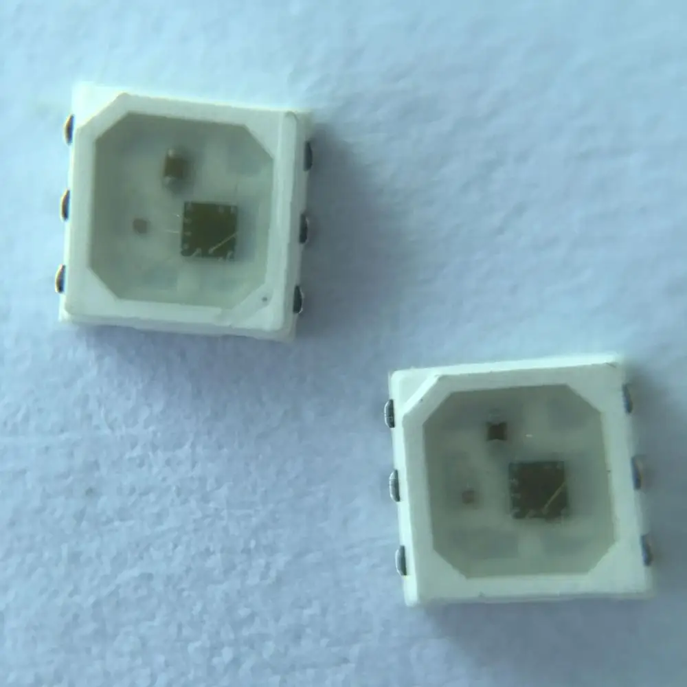 DC5V мини WS2813B SMD3535 чип смарт встроенный адресуемый один IC управления один светодиодный