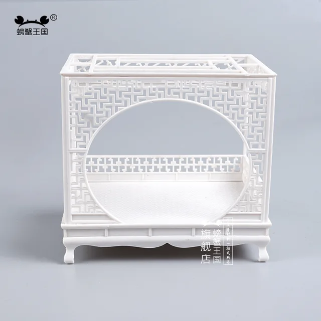 $US $6.55  Crab Kingdom Model Landscape Material Chinese Style Furniture Model Ming Huanghauli Wood yue dong-D