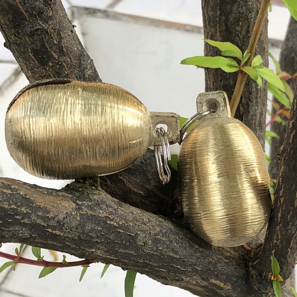 Cow Horse Sheep Dog Cattle Grazing Bell Anti-Lost Brass Bell 2 Size vintage jingle bells copper bells