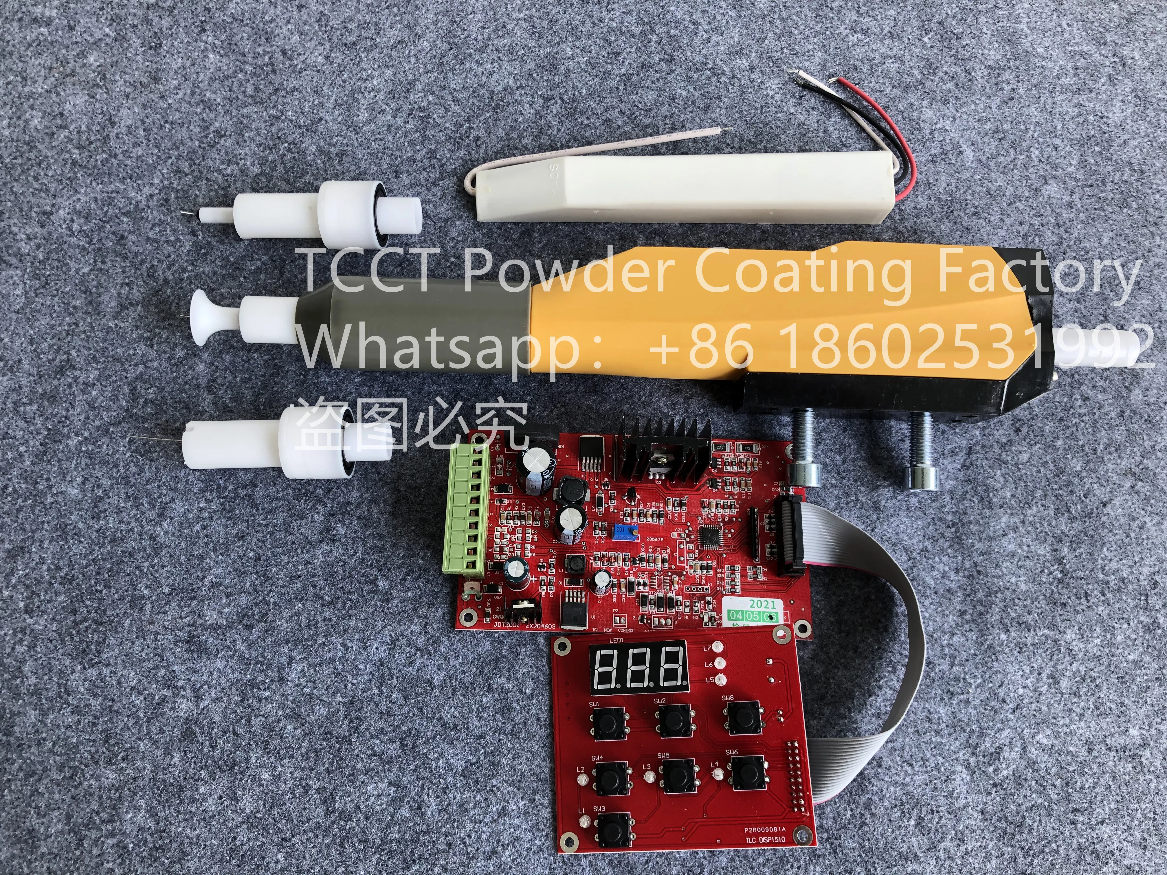 

automatic electrostatic spray machine system for building powder coating machine