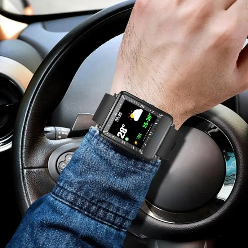 CV16 Bluetooth 4,0 водонепроницаемый IP67 кровяное давление умный Браслет