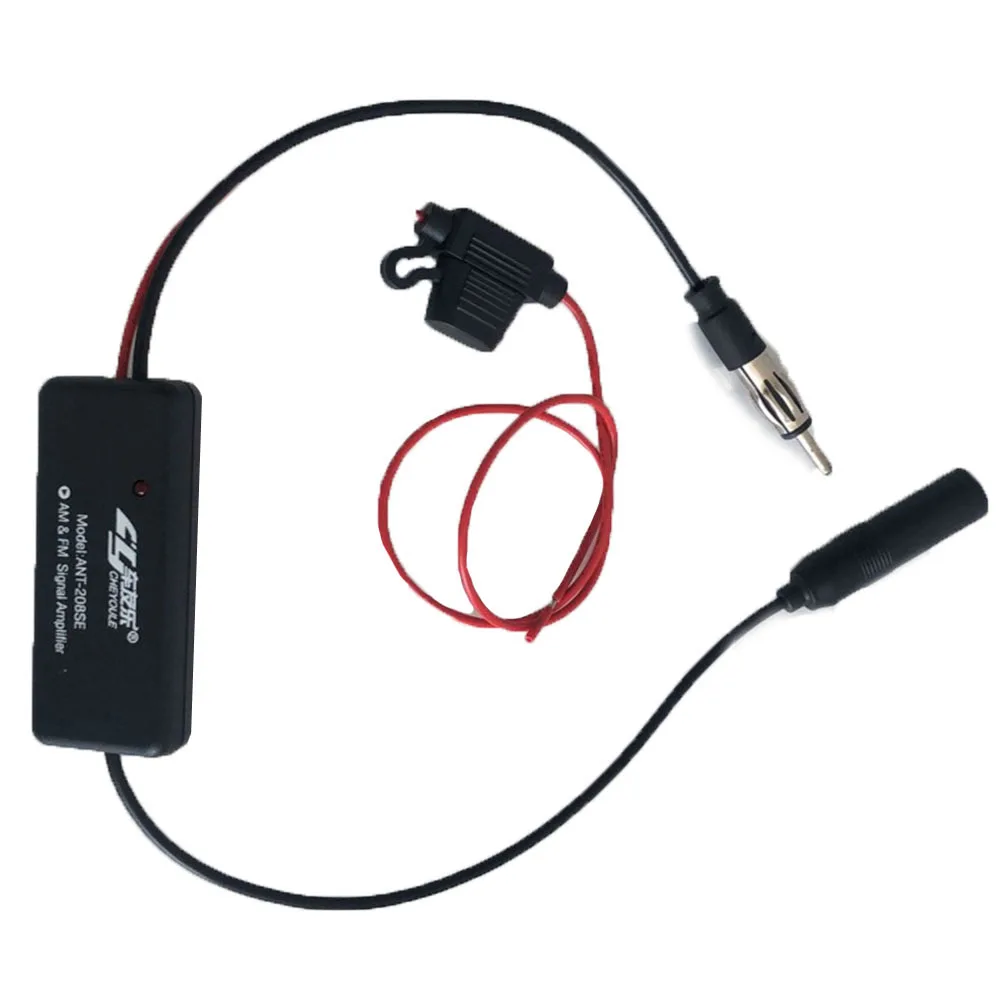 Радио усилитель сигнала авто FM/AM антенна усилитель уменьшить шум DC12V 25dib части
