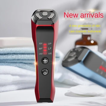 

Face Skin EMS beauty instrument Ice pack spa RF Frequency Facial LED Photon Skin Care Device Face Lift Tighten Beauty Machine