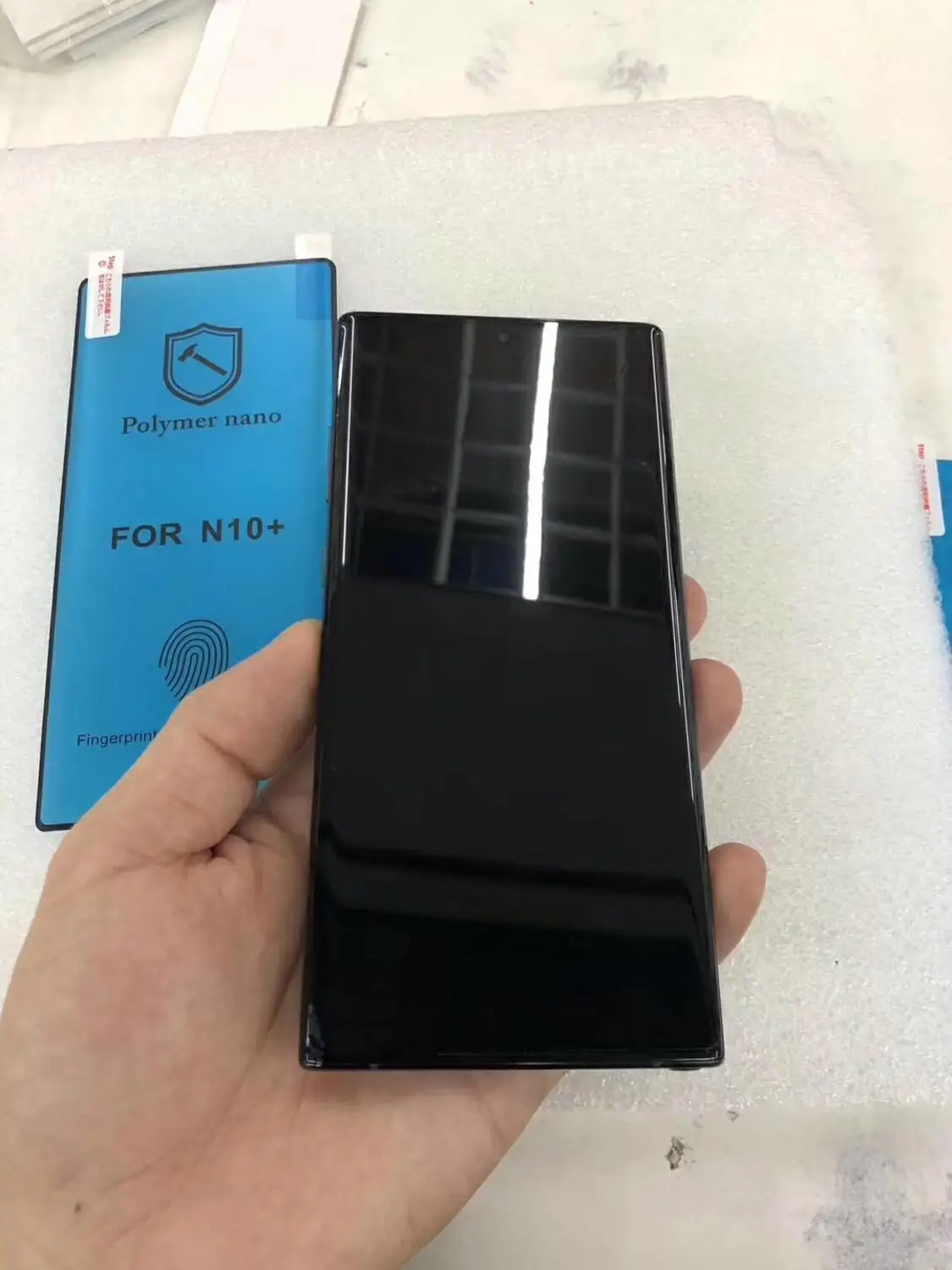 Стекло PMMA Противоударная Передняя пленка для Samsung Galaxy S10 plus S9 S8 Note 10 9 8 полная