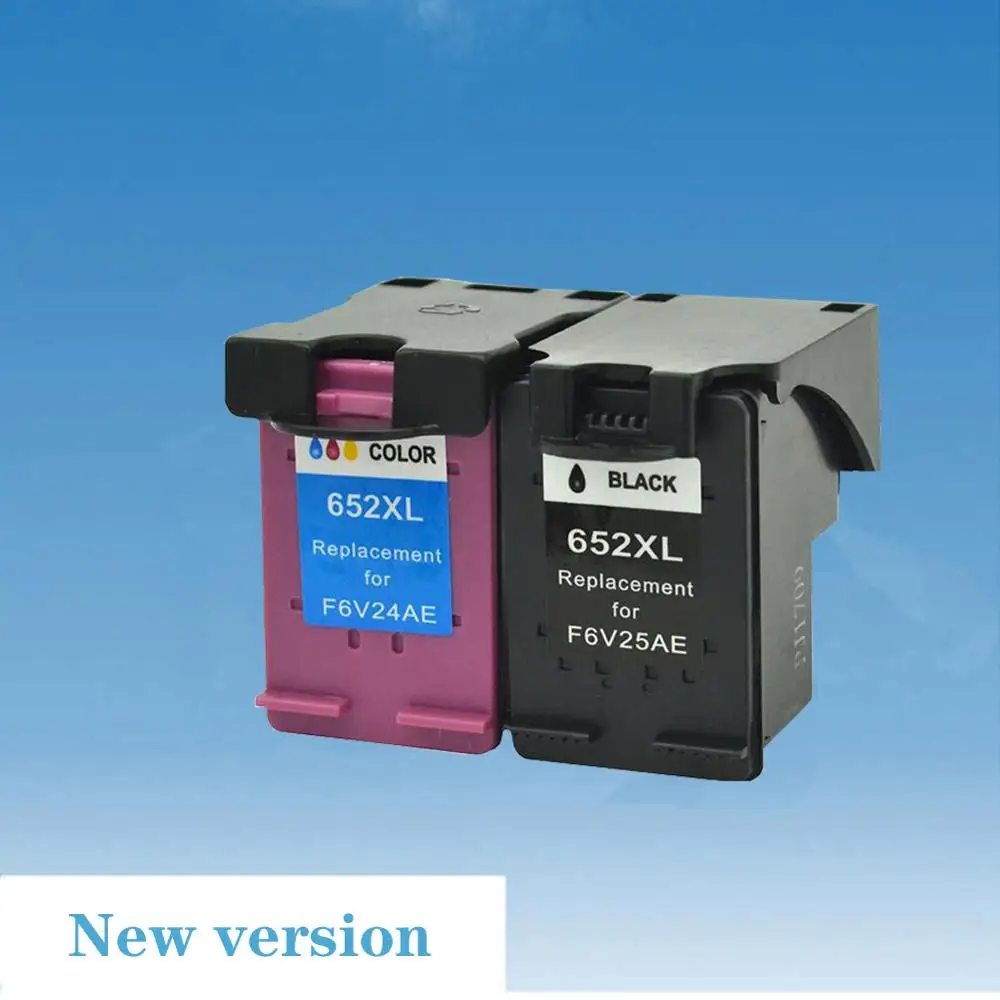 Замена чернильного картриджа 652XL 652 для HP XL Deskjet 1115 1118 2135 2136 2138 2675 3635 3636 3835 4535 5078 5088