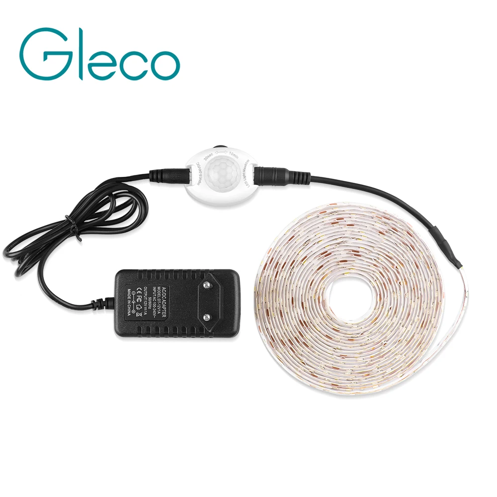 Светодиодная ленсветильник с датчиком движения 1 2 м 12 В|warm white|strip sensorled strip sensor |