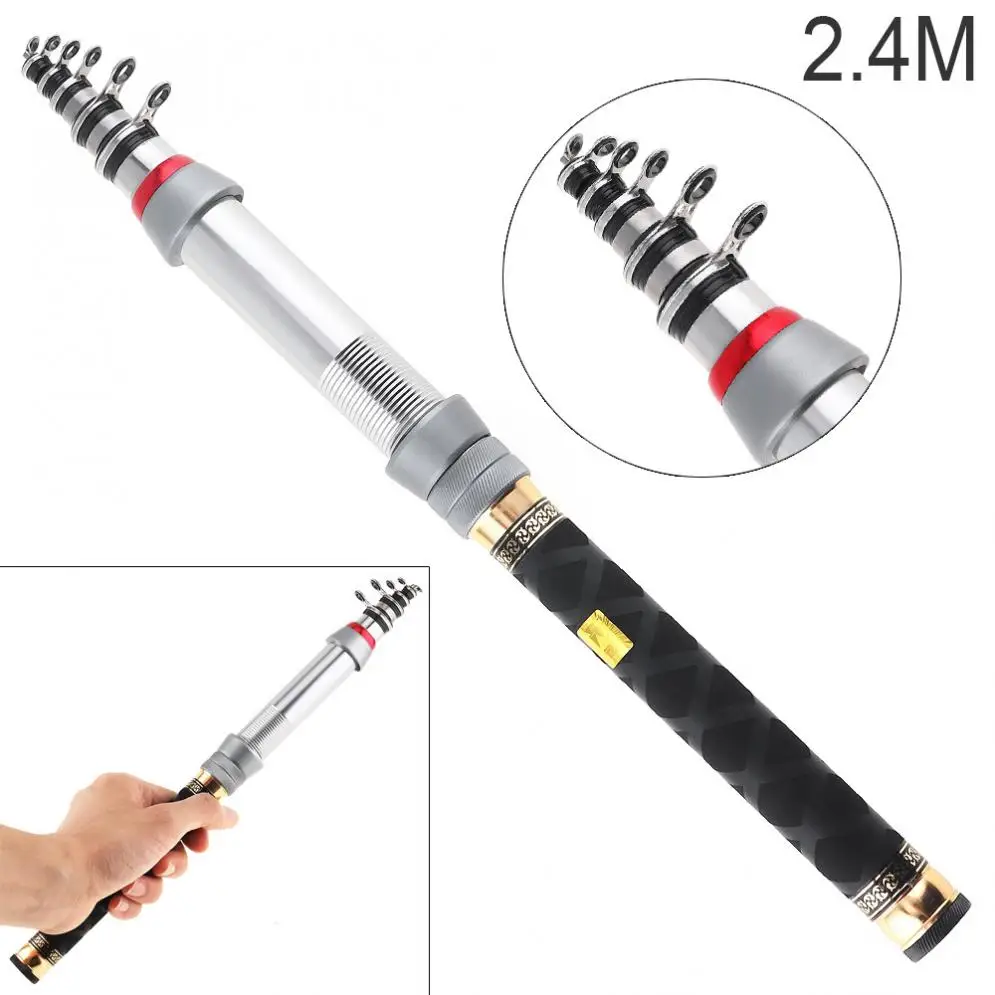 Mini Telescopic Fishing Rod Ultra Short Closed Length 34cm