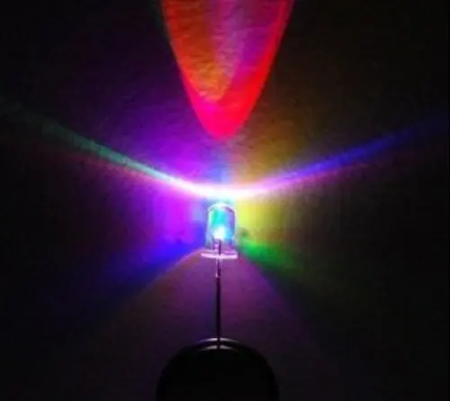 Bluecell 50 шт. RGB Полноцветный мигающий светодиодный электронный 5 мм
