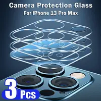 3Pcs Volle Abdeckung Kamera Objektiv Protector auf Für iPhone 13 Pro Max 12 Mini Gehärtetem Glas Für iPhone 11 12 Pro Max Kamera Protector
