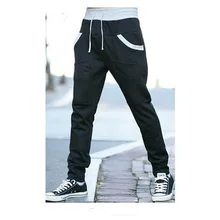 Мужские повседневные брюки с карманами, дизайнерские Аппликации, модные, большие размеры, высокое качество