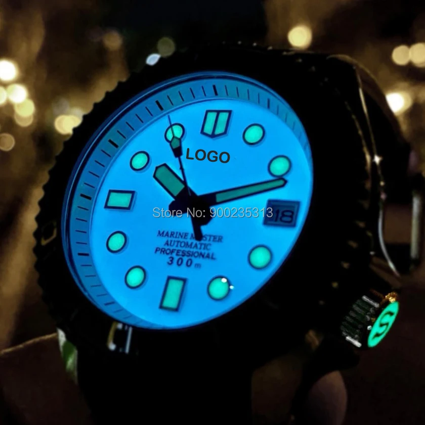 Аксессуары для часов Seikowatch полностью светящийся циферблат SKX007 SKX009 чехол abalone/small