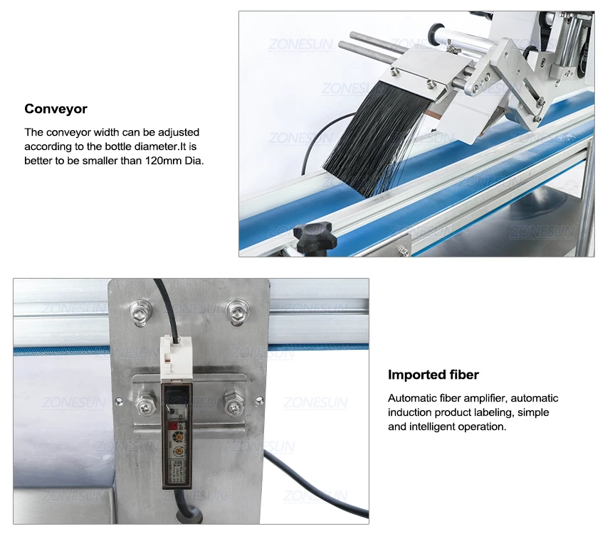 全自动台式平面贴标机(输送带)_06