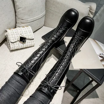 

Back zipper boots female joker online celebrity skinny boots strap skinny elastic boots women's shoes size 41-43 fashion