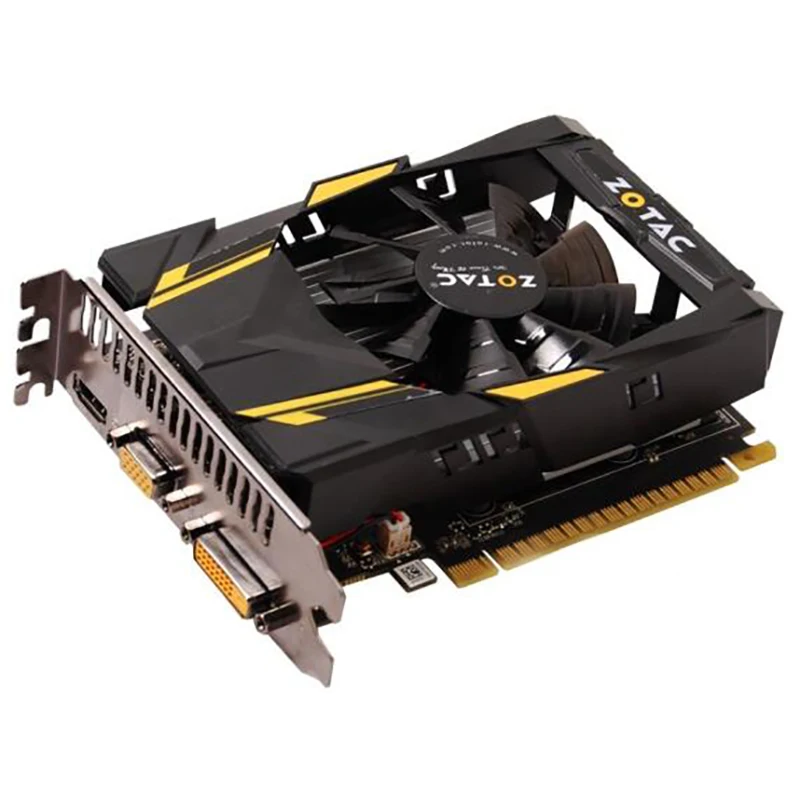 display card for pc Original ZOTAC Video Card GeForce GT640 1GB 64Bit Graphics Cards GPU Map For NVIDIA GT640 1GD3 HDMI DVI VGA good pc graphics card