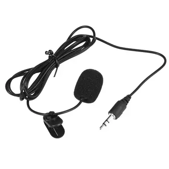 

Mini Microphone Durable Microphone 3.5mm Plug And Play Mini Studio Speech Mic With Clip Superior Clarity Voice For PC for Phone