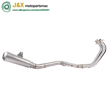 

Motorcycle Full System Exhaust Slip On For Yamaha MT03 MT-03 YZF R3 R25 YZF-R3 YZF-R25 2014 to 2017 Add power 12%