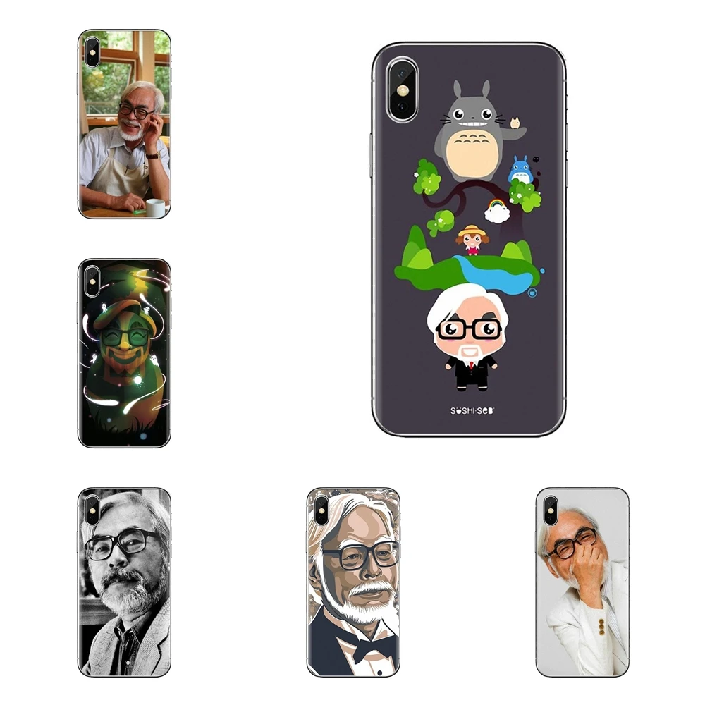 For HTC U11 One M7 M8 A9 M9 M10 E9 Desire 630 530 626 628 816 820 Motorola G G2 G3 Hayao Miyazaki Portrait Japan Cell Phone Case |