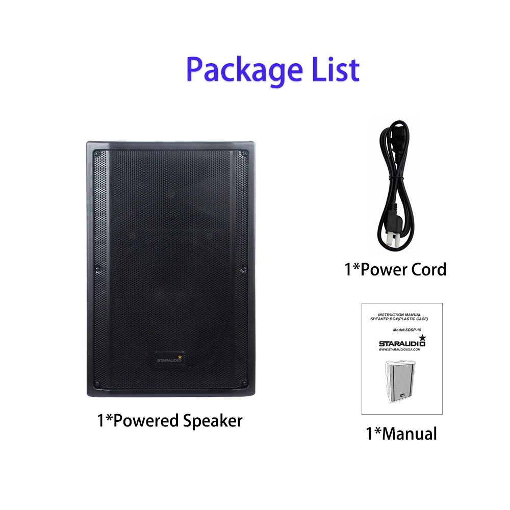 package of the speaker