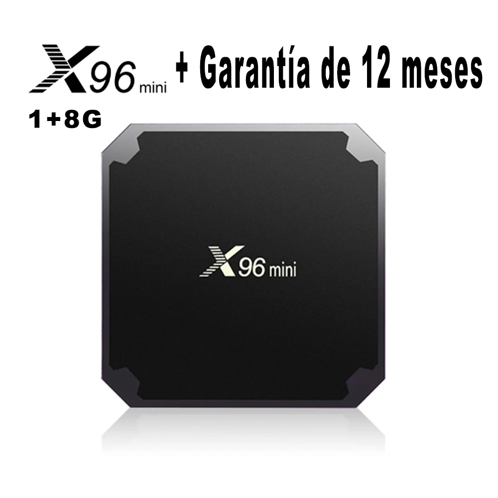 ТВ-приставка x96 mini Android 9 0 1 ГБ 8 2 16 медиаплеер Amlogic S905W смарт-ТВ без приложения |