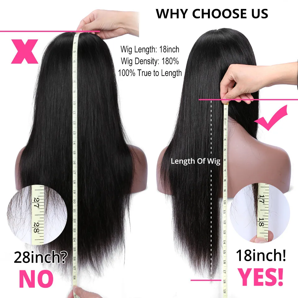 13x6 Синтетические волосы на кружеве парики из натуральных волос на кружевной плюс позволяется дополнительное вырезанные для черный Для женщин 130% 180% плотность Реми бразильские прямые волосы AliPearl) на прозрачной основе