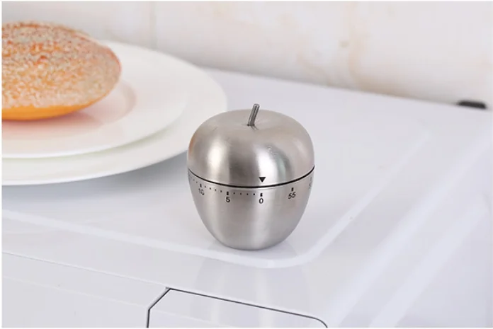 Description Picture 6 of itemSteel Kitchen Timer with Alarm for Cooking Apple Egg Countdown 0-55 Min