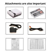 Console de jeu vidéo rétro avec sortie AV, consoles TV, 500 jeux classiques intégrés, manette de jeu pour touristes, lecteur de jeu pour David, N, ES 6