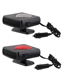 

3 In 1 Portable Car Heater Defogger With Air Purification Function Heating Cooling Dual Use Fan Fast Heating 12V-24V 150W