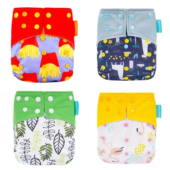 

2020 New 1pcs/Set Washable Eco-Friendly Cloth Diaper Adjustable Nappy Reusable Cloth Diapers Fit 0-2years 3-15kg Baby
