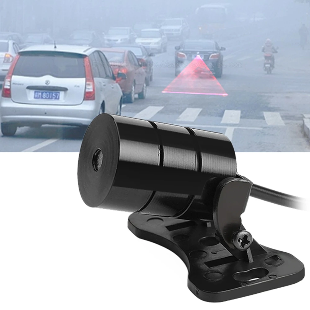 Автомобильный лазерный задний светодиодный противотуманный фонарь, Предупреждение ющие лампы, автомобильный стиль, автомобильные задние противотуманные фары для BMW E46 Ford, безопасность вождения