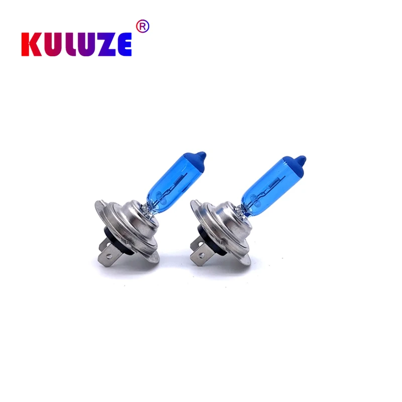 Супер белые фары KULUZE 2 шт. H7 55 Вт 12 В PX26d искусственная Высокая мощность 100
