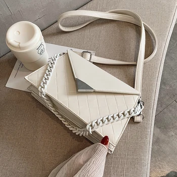 

PU Leather Crossbody Bags For Women 2020 Fashion Small Solid Colors Shoulder Bag Female Handbags And Purses Sac A Main Femme
