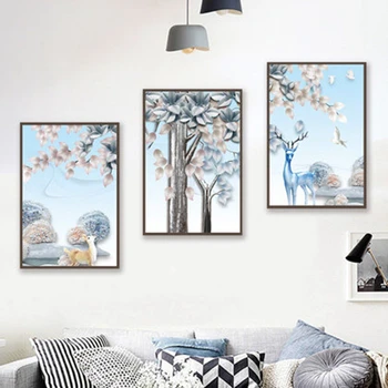 

Painting By Numbers Abstract Cerf Nordique Series Pictures Scenery Paintings By Numbers Colors Drawing Peinture Art