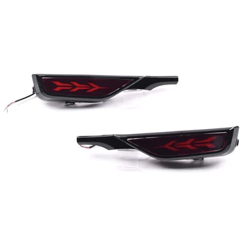

Rear Brake Light 12V Car LED Rear Fog Lamp Rear Bumper Light Flowing Turn Signal Reflector for Honda Fit Jazz 2018 2019