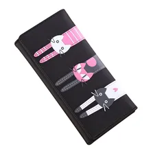 Женский мини кожаный кошелек для монет с милым котом из мультфильма, Женский кошелек для ключей, сумка для монет для детей, подарки для детей, сумочка