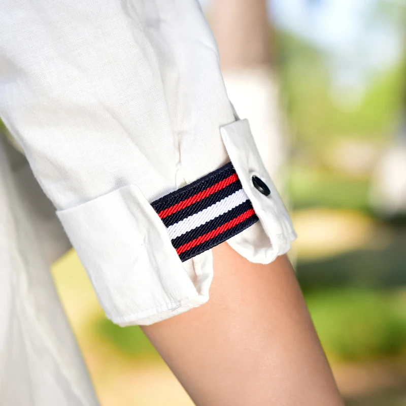 

MOON GIRL Two Pieces Elastic Cuff Band Trendy Daily Fashion Women Men Street Style T shirt Sleeve Bands New Wrap Bracelet
