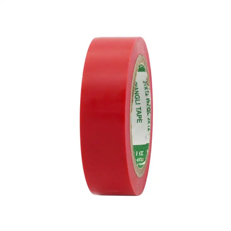 Electrical Tape Insulation Adhesive Tape Waterproof PVC Wide High-temperature Tape Flame Retardant PVC Tape 9m x 18mm