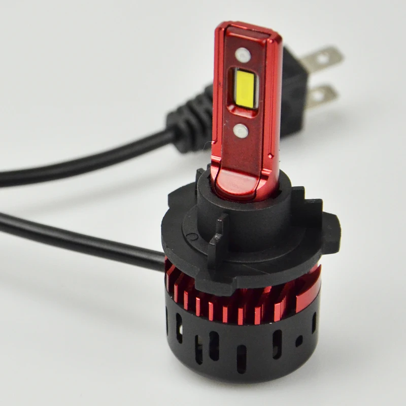 Aozoom новейший светодиодный фары 60 Вт 7600LM H1 H4 H7 H11 9005 9006 9012 6500 к авто фары