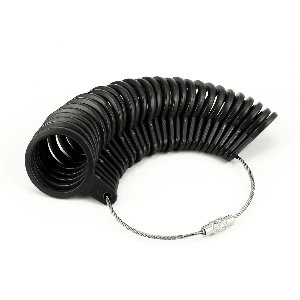 

Basic Jewelry Measurement Tool Suitable for US Jeweler Size Loop Jewelry Tool Ring Sizer Finger Size Gauge Ring Hot Sale