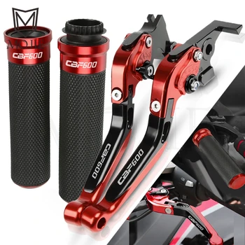 

For Honda CBF600/SA CBF 600 SA 2006-2007 2010-2013 2011 2012 Motorcycle Accessories CNC Brake Clutch Levers Handlebar Hand Grips