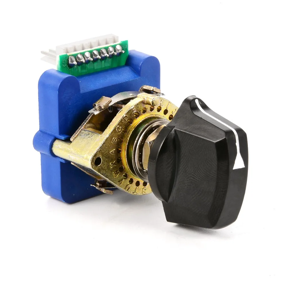 Digital Code Rotary Switch Binary Encode with Plastic Knob for