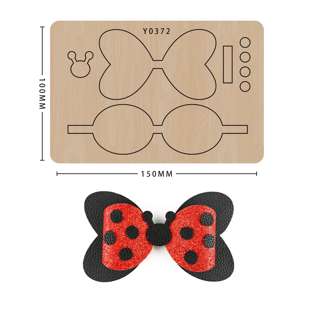 

Трафарет Для Резки Лука по дереву, поделки из кожи ручной работы, форма для резки, высечка для скрапбукинга для большой дробилки